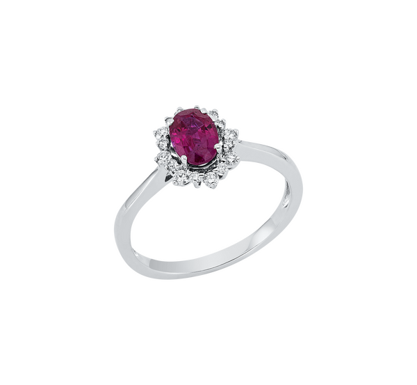 Brogle Classic ruby ring
