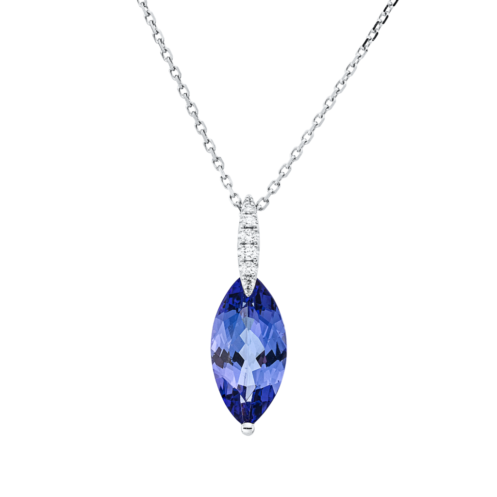 Brogle Classic Kette mit Tansanitanhänger Brogle Classic Kette mit Tansanitanhänger