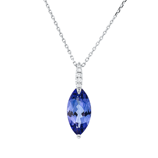 Brogle Classic Kette mit Tansanitanhänger Brogle Classic Kette mit Tansanitanhänger