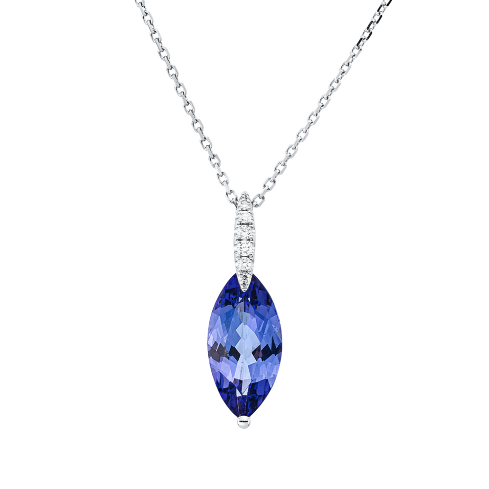 Brogle Classic Kette mit Tansanitanhänger Brogle Classic Kette mit Tansanitanhänger