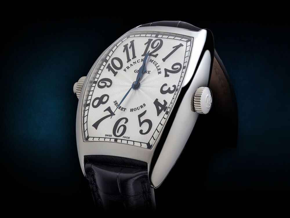 Franck Muller Cintrée Curvex Secret Hours 55.4 x 39.6mm