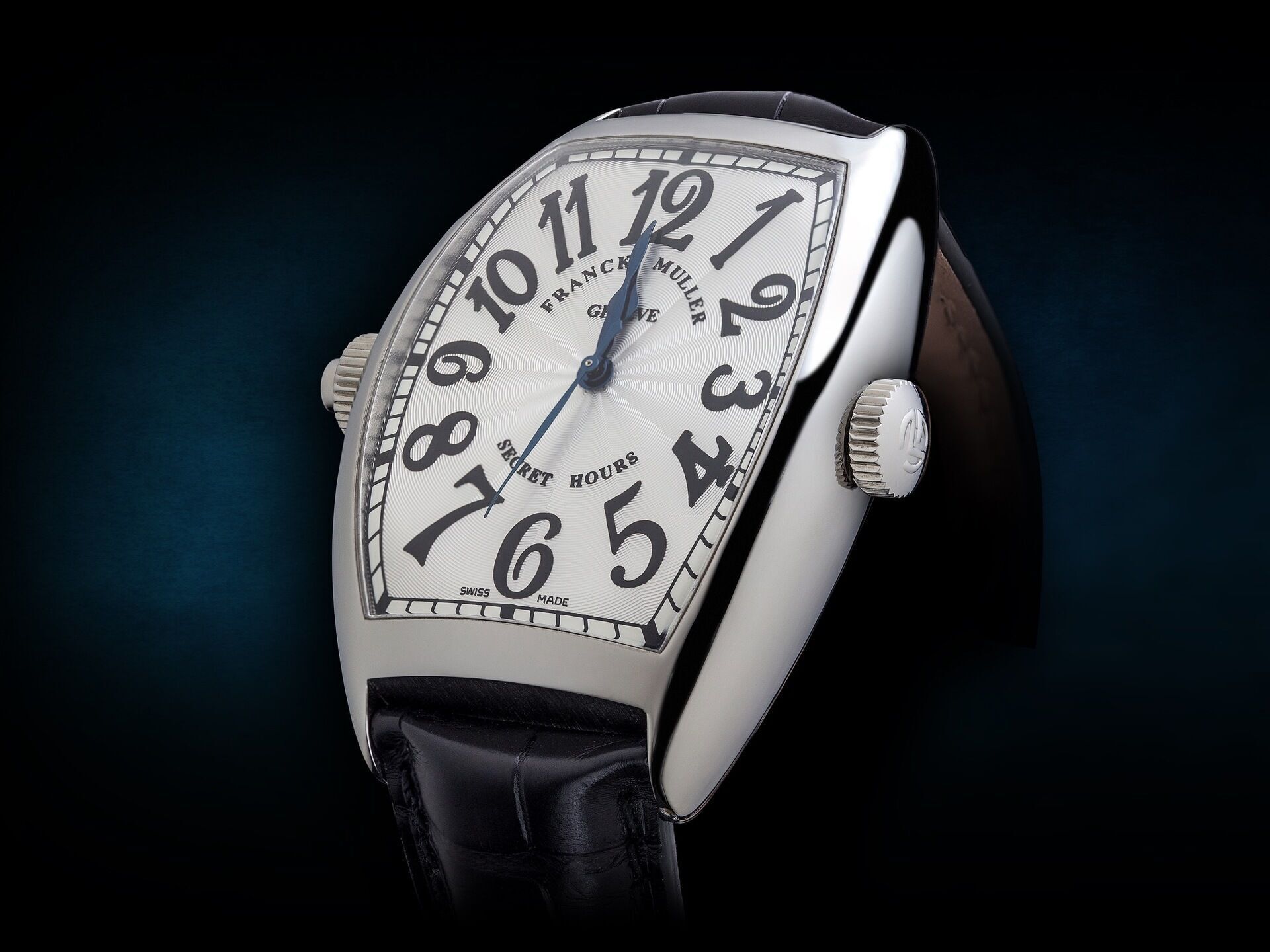 Franck Muller Cintrée Curvex Secret Hours 55.4 x 39.6mm Franck Muller Cintrée Curvex Secret Hours 55.4 x 39.6mm