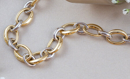 ks brogle goldschmuck bicolorketten