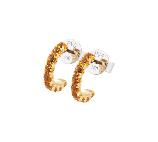 Ponte Vecchio Gioielli Iris hoop earrings