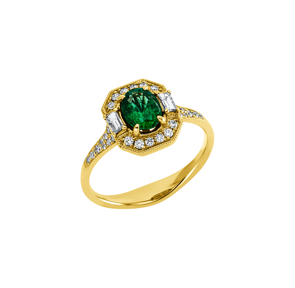 Brogle Classic Smaragdring