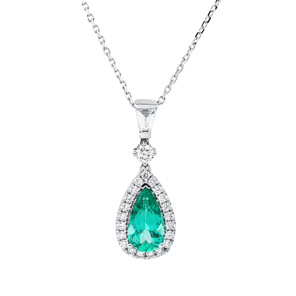 Brogle Selection Kette mit Smaragdanhänger Brogle Selection Kette mit Smaragdanhänger