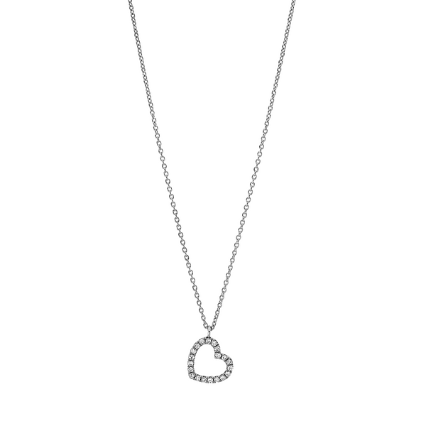 Brogle Classic Kette mit Diamantherz