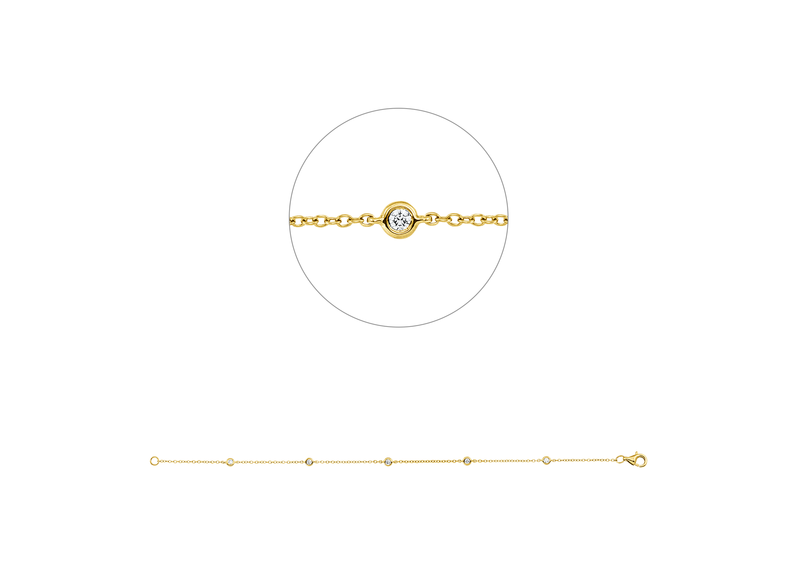 Brogle Classic diamond bracelet