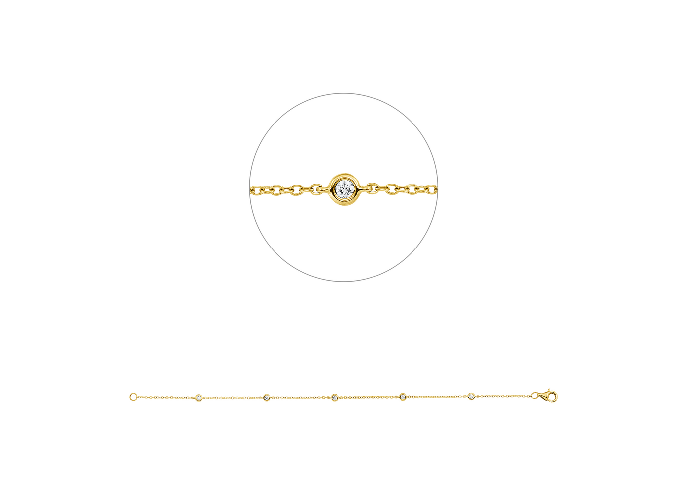 Brogle Classic diamond bracelet