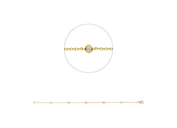 Brogle Classic Diamantarmband