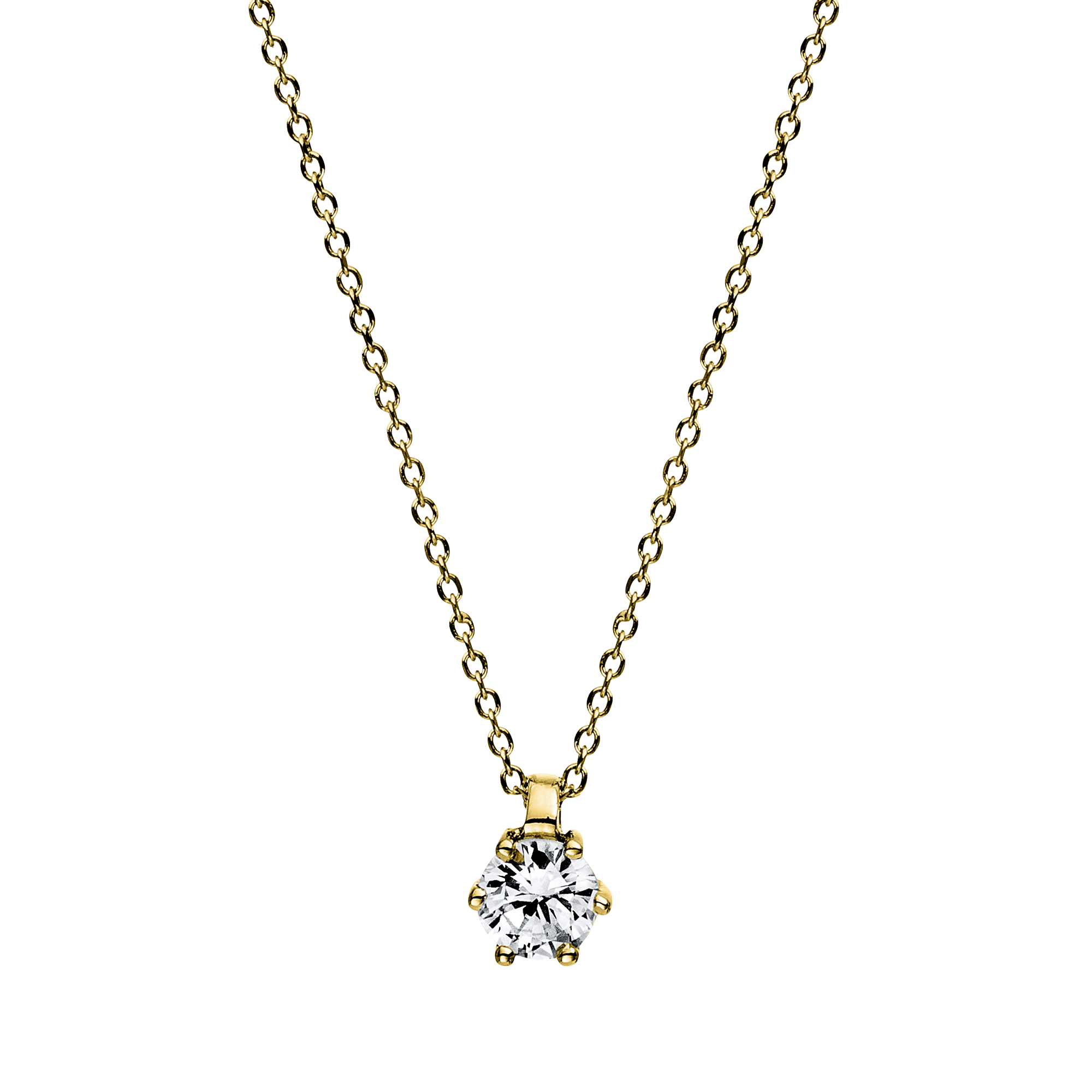 Brogle Solitairekette Marie bis 0,25 Karat Brogle Solitairekette Marie bis 0,25 Karat
