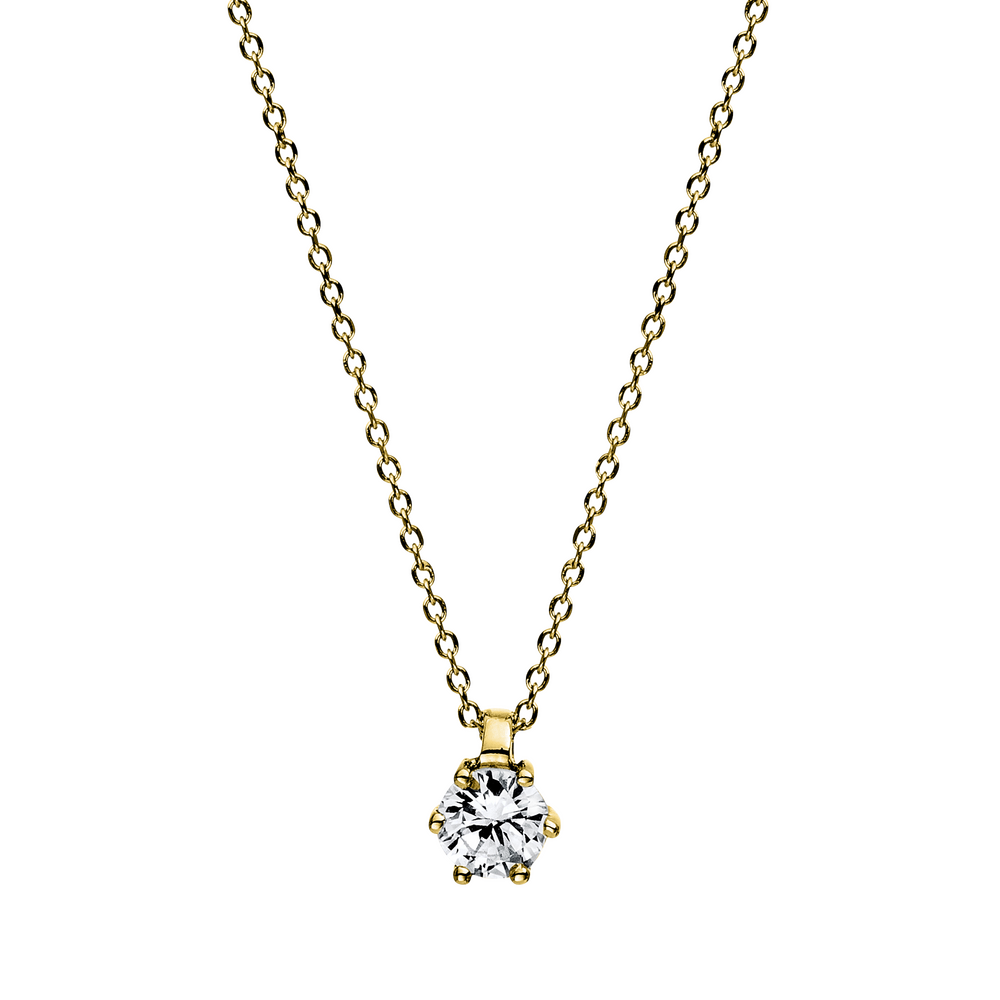 Brogle Solitairekette Marie bis 0,25 Karat Brogle Solitairekette Marie bis 0,25 Karat