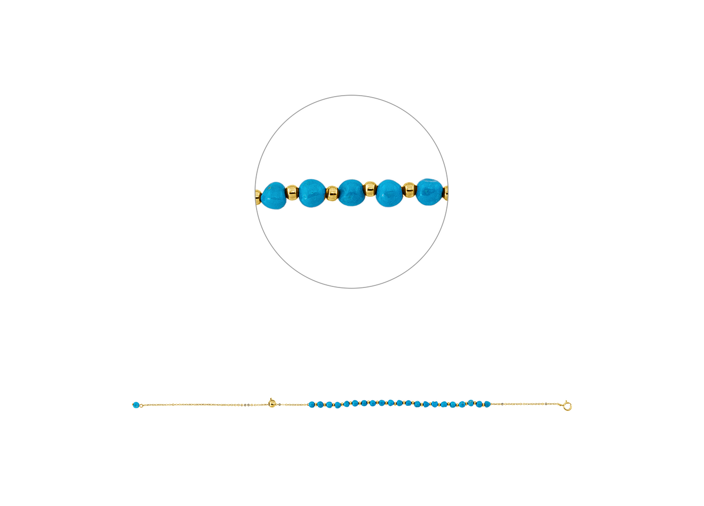 Brogle Classic turquoise bracelet