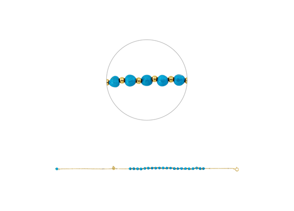 Brogle Classic turquoise bracelet