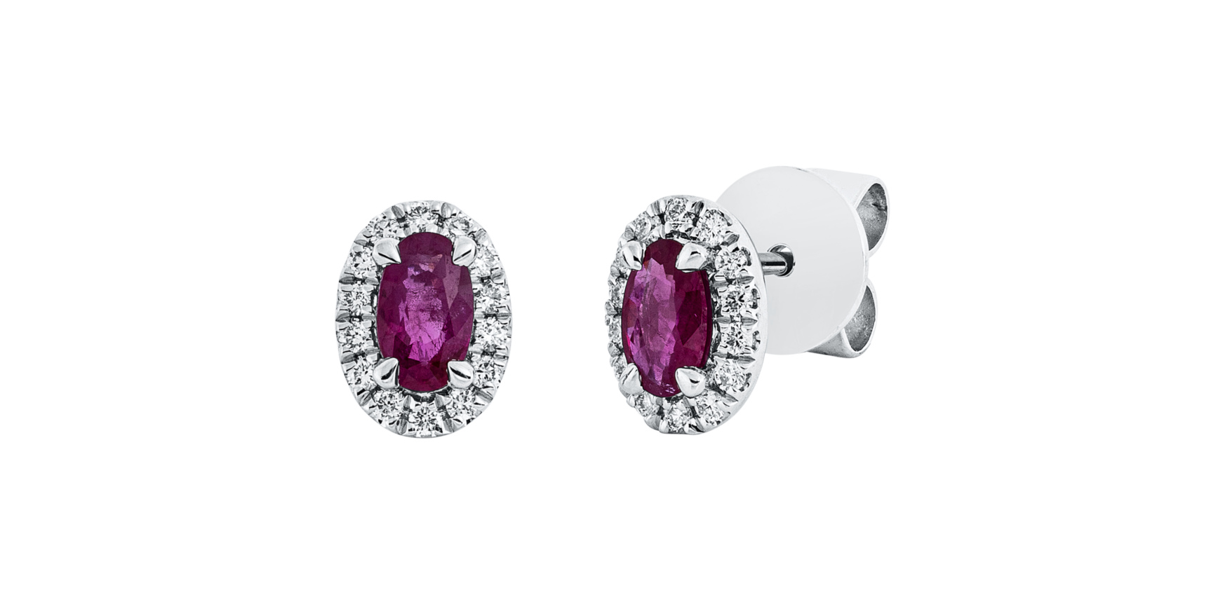 Brogle Classic ruby stud earrings Brogle Classic ruby stud earrings