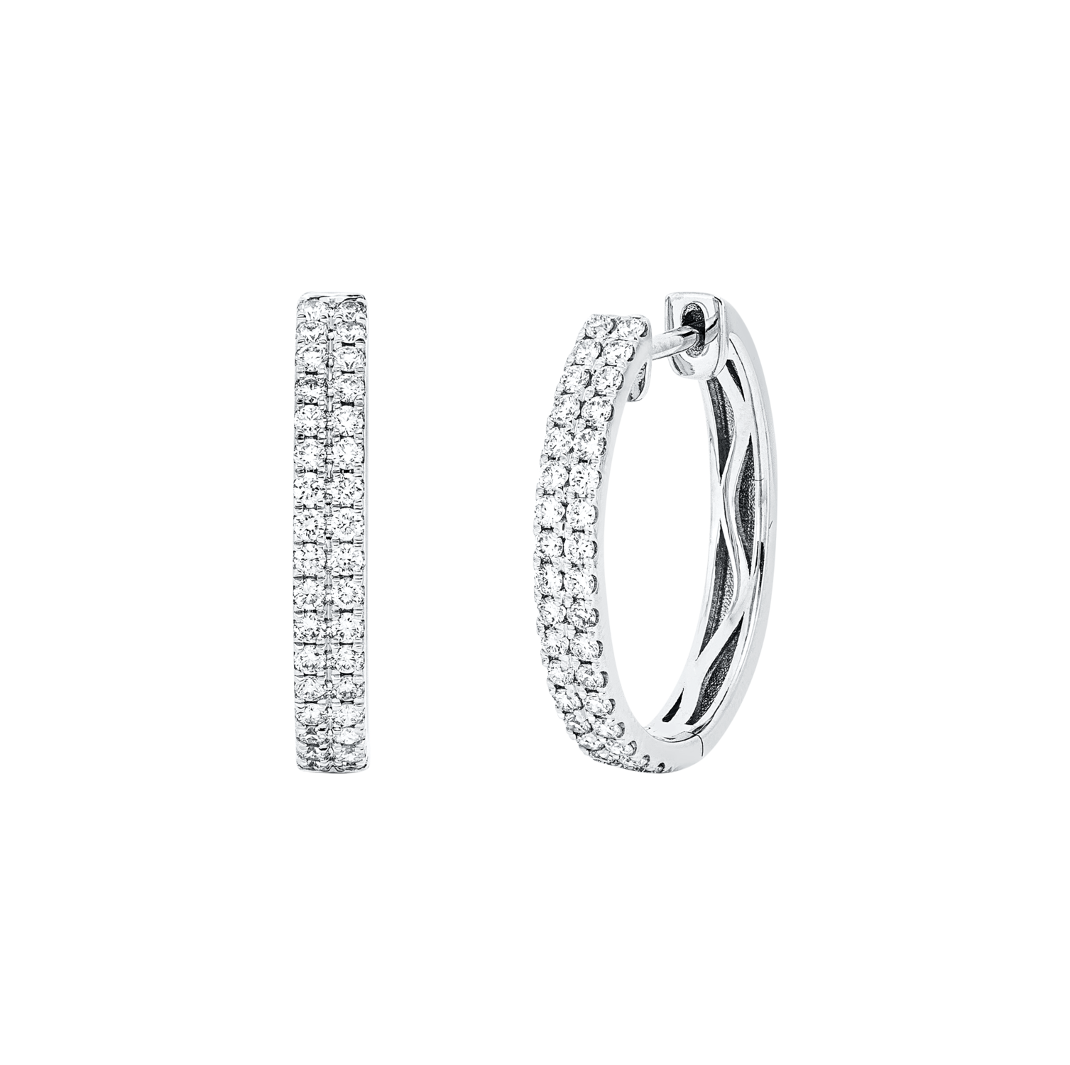 Brogle Classic Diamantcreolen