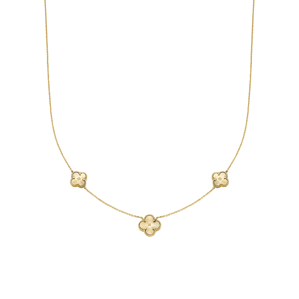 Brogle Classic Ankerkette Blumen 0,9mm