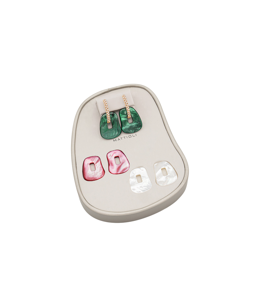 Mattioli Puzzle Ohrringbox, mittelgroß mit 3 Puzzle Paaren Mattioli Puzzle Ohrringbox, mittelgroß mit 3 Puzzle Paaren