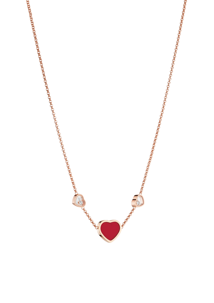 Chopard Happy Hearts Halskette mit Anhänger