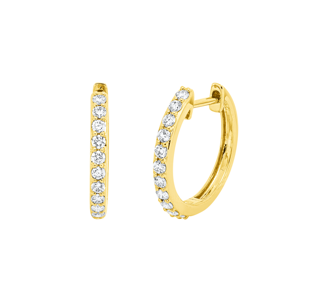 Brogle Classic Diamantcreolen