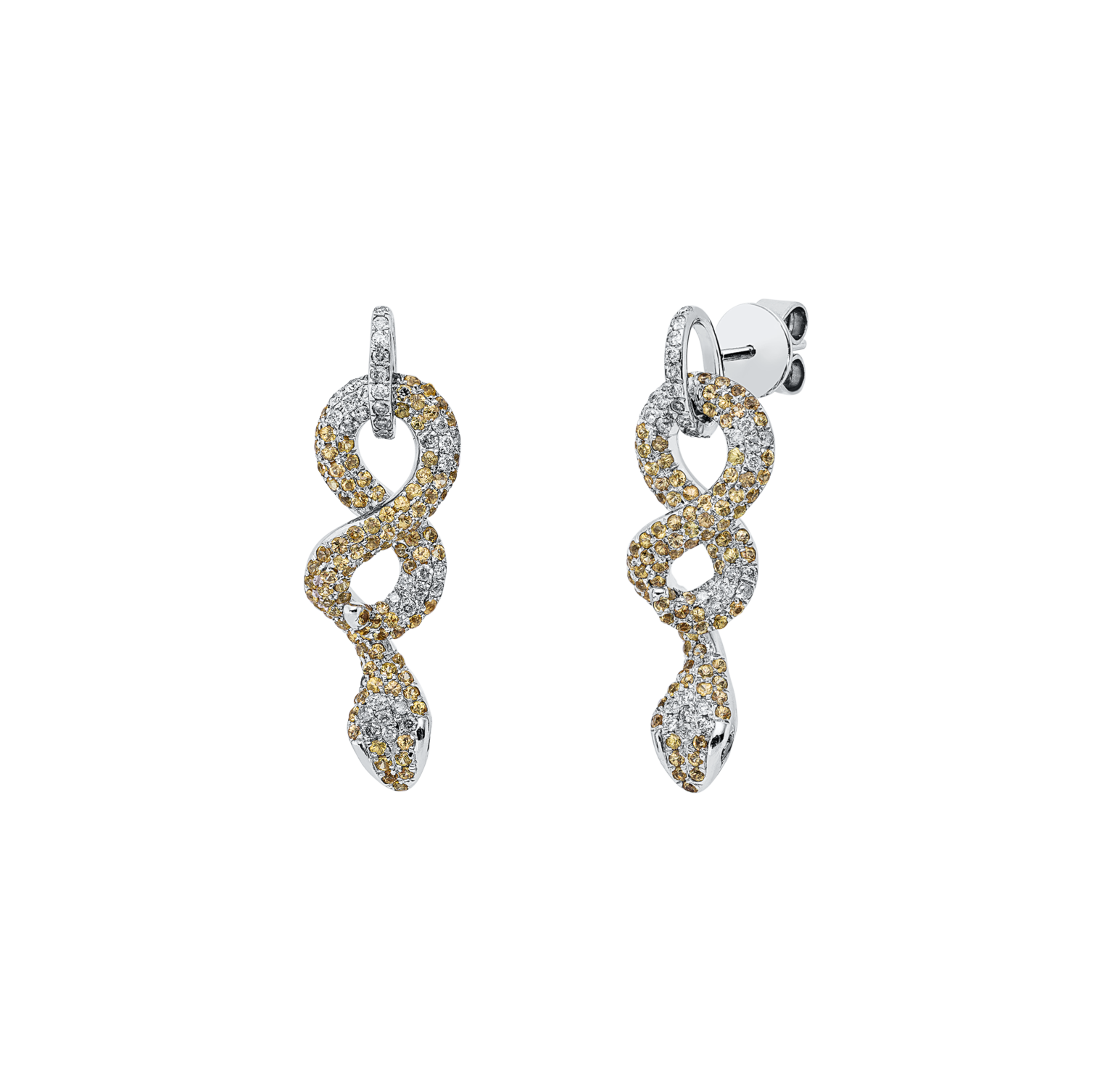 Brogle Classic colored stone earrings