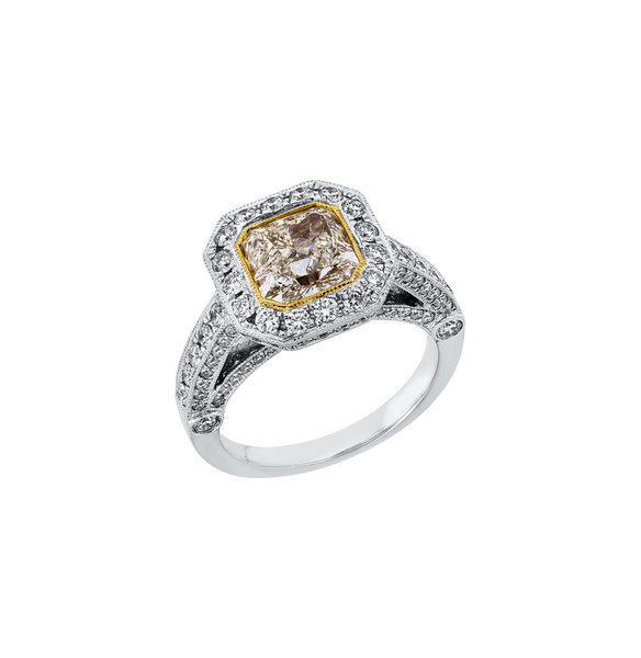 Brogle Selection Bicolor diamond ring Brogle Selection Bicolor diamond ring