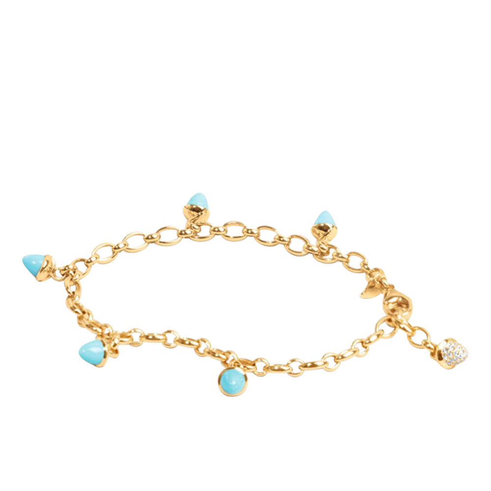 Tamara Comolli Mikado Charm Turquoise Bracelet Tamara Comolli Mikado Charm Turquoise Bracelet