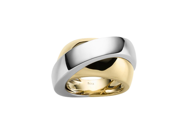 Brogle Classic Bicolor Gold Ring Brogle Classic Bicolor Gold Ring