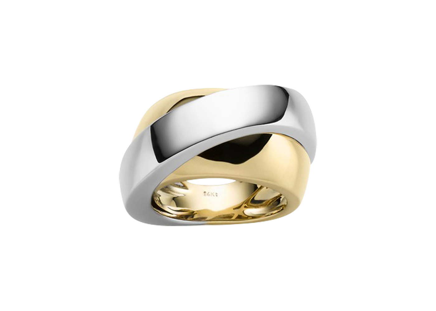 Brogle Classic Bicolor Gold Ring Brogle Classic Bicolor Gold Ring