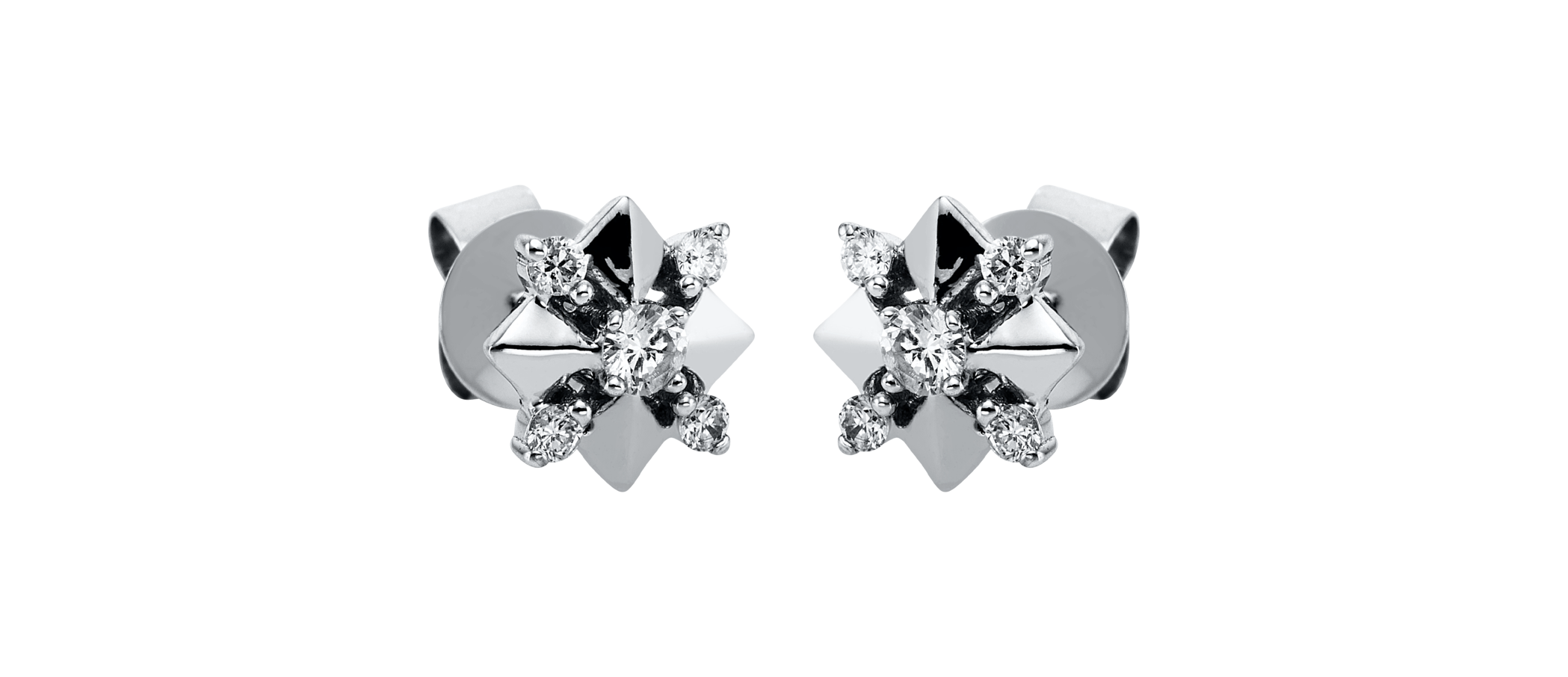 Brogle Classic diamond stud earrings