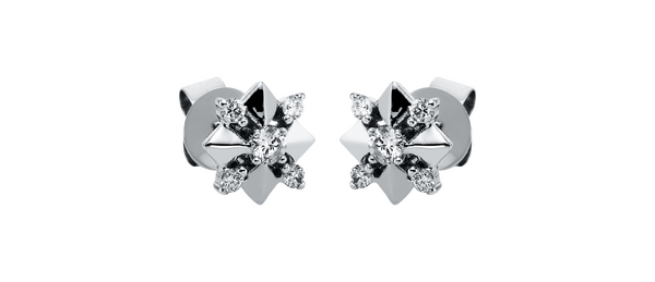 Brogle Classic diamond stud earrings