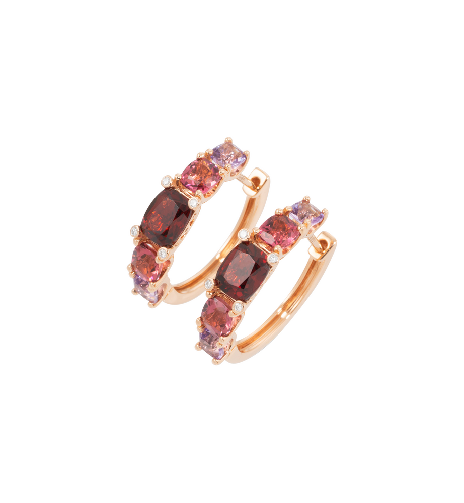 Ponte Vecchio Gioielli Iris hoop earrings