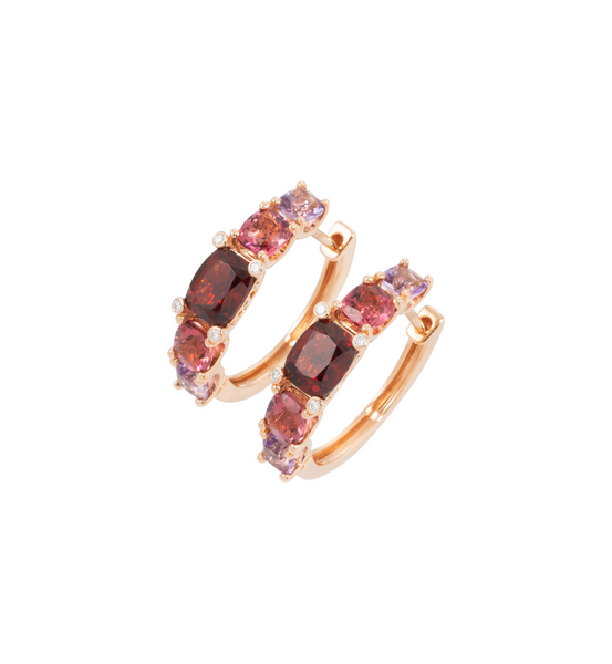 Ponte Vecchio Gioielli Iris hoop earrings