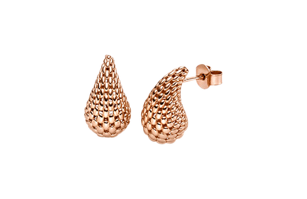 Brogle Classic gold stud earrings