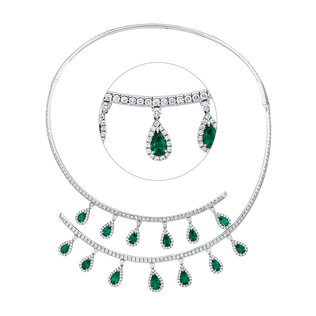 Brogle Selection emerald necklace Brogle Selection emerald necklace