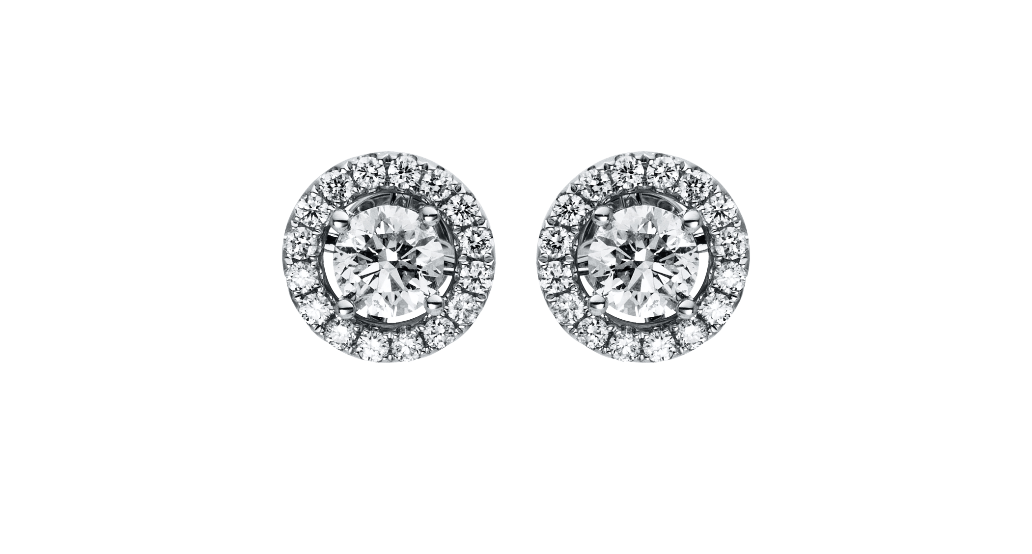 Brogle Classic diamond stud earrings Brogle Classic diamond stud earrings