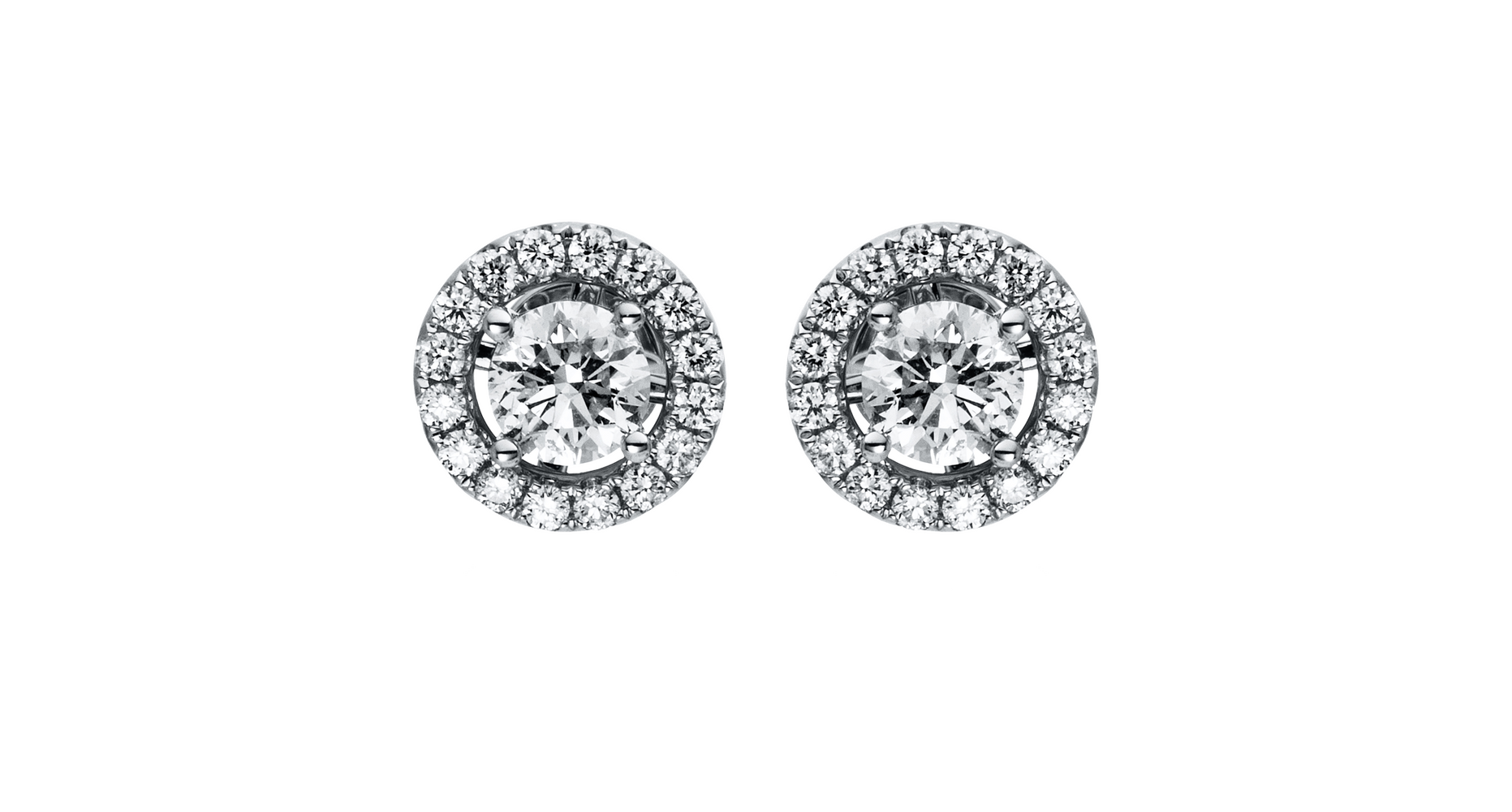 Brogle Classic diamond stud earrings Brogle Classic diamond stud earrings