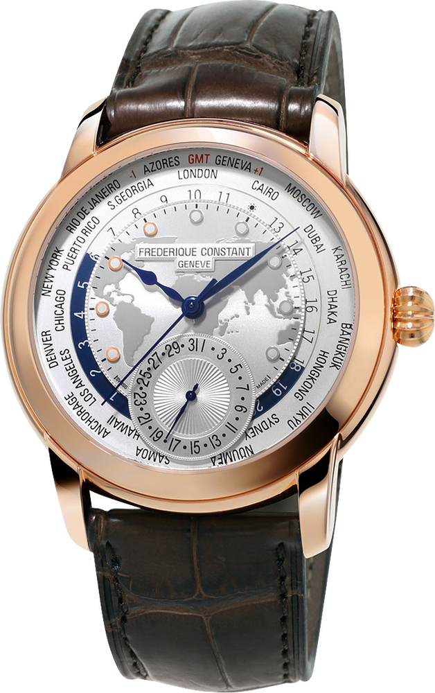 Frederique Constant Classic Worldtimer Manufacture 42mm