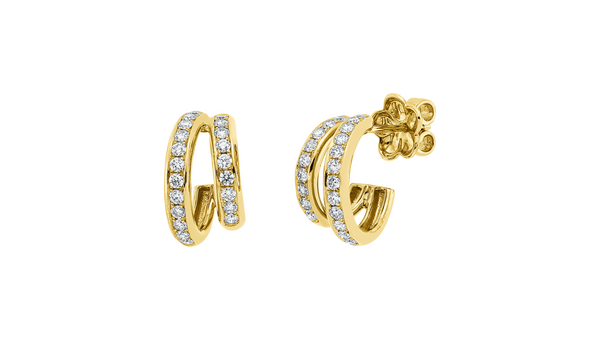 Brogle Selection diamond stud earrings