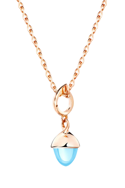 Tamara Comolli Mikado Flamenco Sky Topaz Pendant