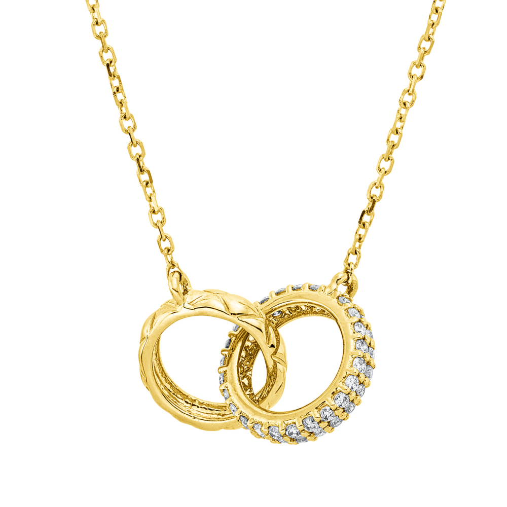 Brogle Classic necklace with diamond pendant Brogle Classic necklace with diamond pendant