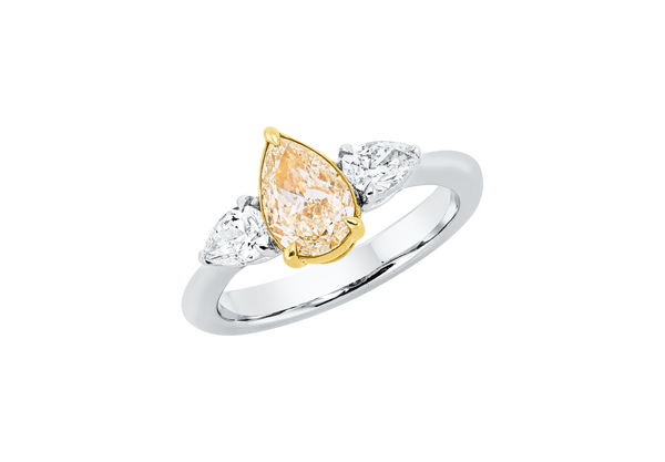 Brogle Selection Bicolor diamond ring Brogle Selection Bicolor diamond ring