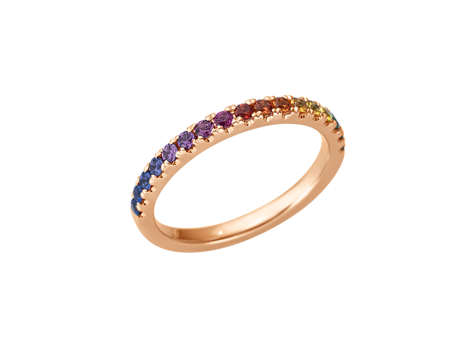 Brogle Classic Saphirring Rainbow Brogle Classic Saphirring Rainbow