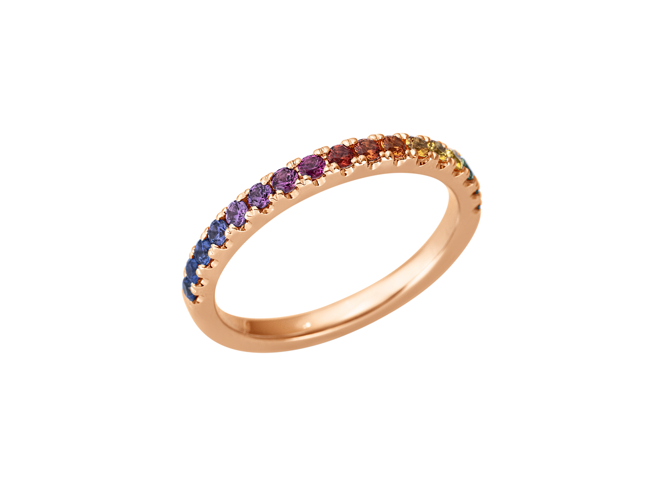 Brogle Classic Saphirring Rainbow Brogle Classic Saphirring Rainbow