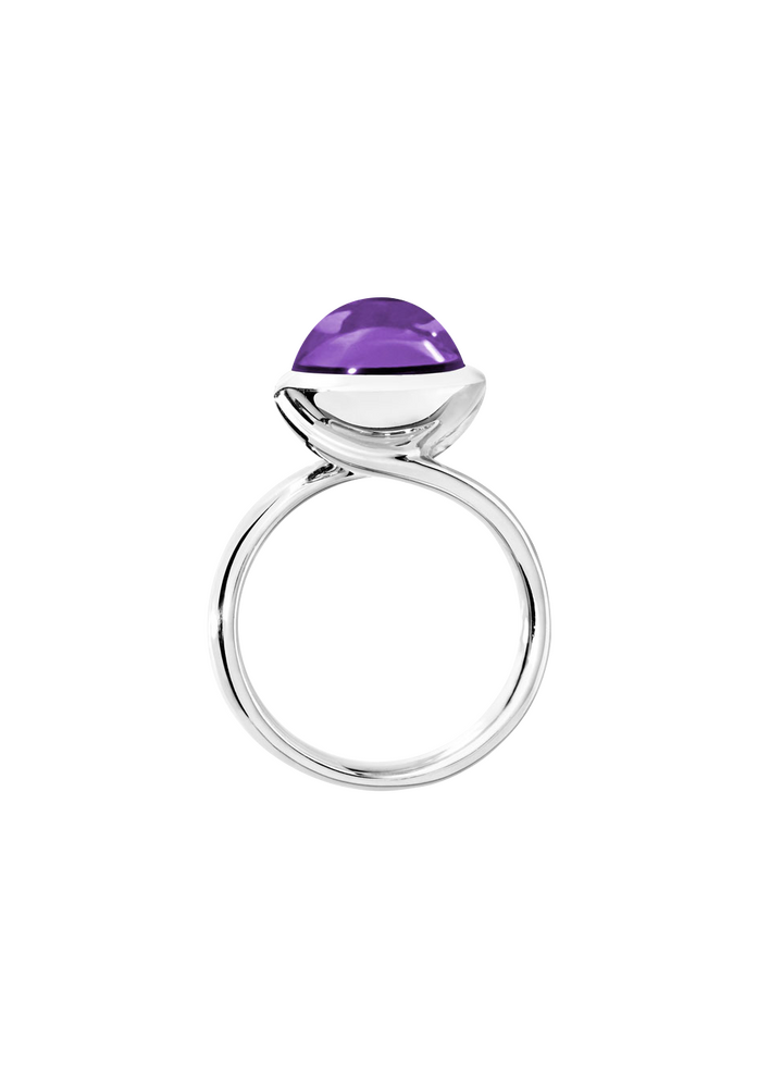 Tamara Comolli Bouton Amethyst L Ring