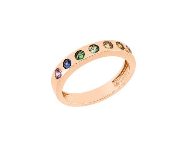 Brogle Classic Saphirring Rainbow