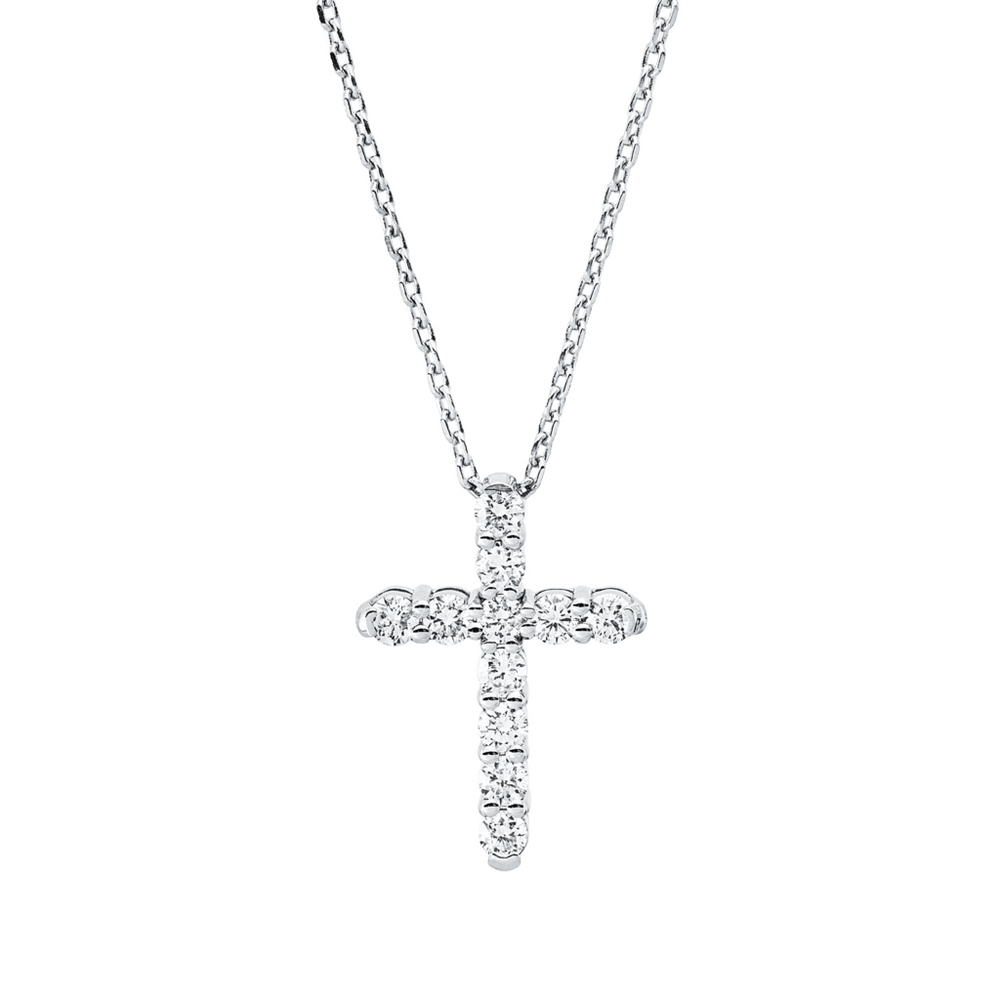 Brogle Classic necklace with diamond cross Brogle Classic necklace with diamond cross