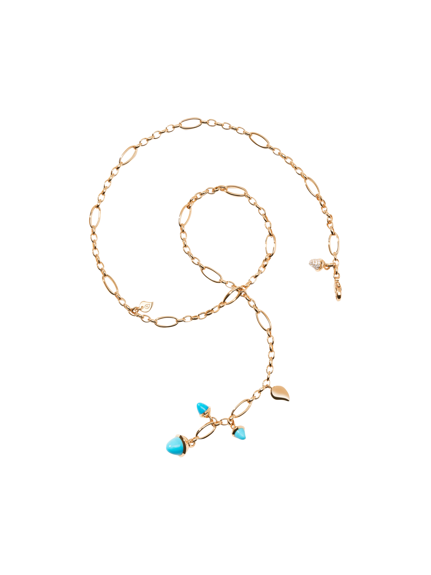 Tamara Comolli Mikado Delicate Türkis Halskette mit Anhänger Tamara Comolli Mikado Delicate Türkis Halskette mit Anhänger