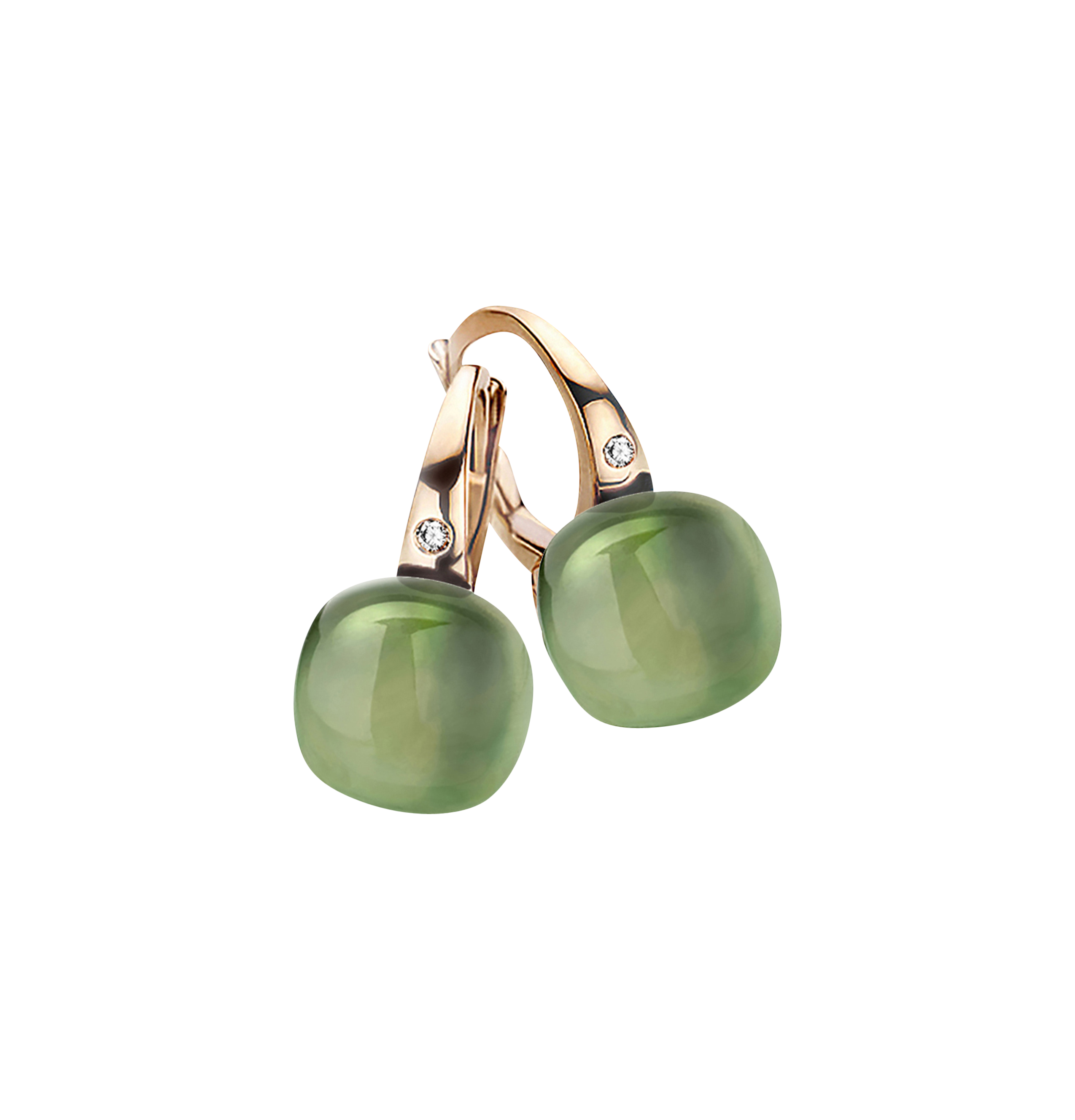 Bigli Mini Sweety Lemon Quartz Drop Earrings