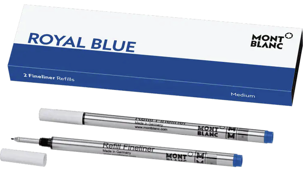 Montblanc 2 Fineliner Refills (M) Royal Blue